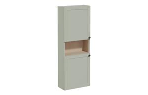 VitrA Root Classic 55cm 2 Door Semi-Tall Unit (LH Hinge) - Matt Retro Green